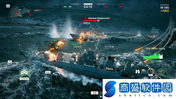 戰(zhàn)艦移動2截圖