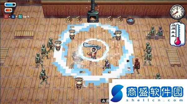 像素風動作游戲亡者桑拿現已在Steam平臺搶先體驗推出