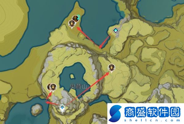 原神深海龍蜥討伐線路是什么