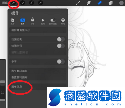 procreate在哪看畫了多少筆