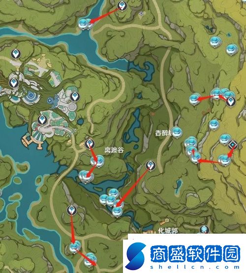 原神蕈獸孢子劫波蓮在哪