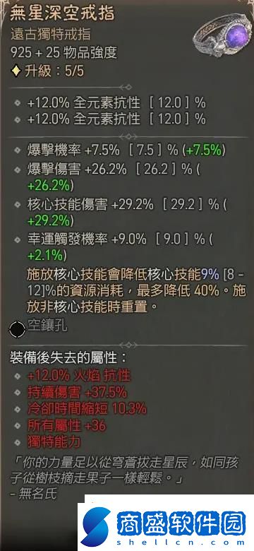 暗黑破壞神4都瑞爾掉落物品一覽