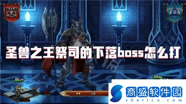 圣獸之王祭司的下落boss怎么打