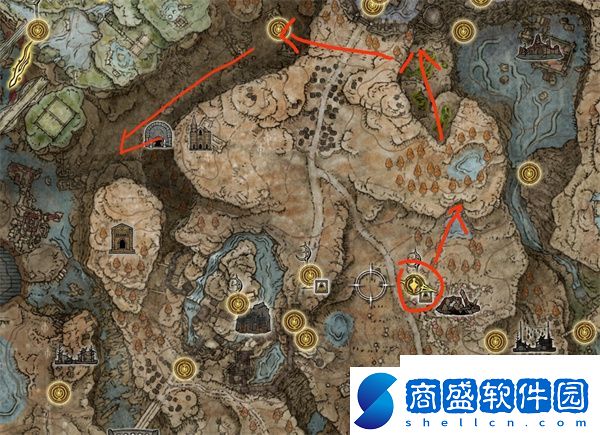 艾爾登法環(huán)勞弗古遺跡地圖碎片怎么收集