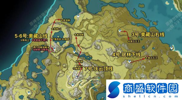 原神全地圖鋤地路線是什么