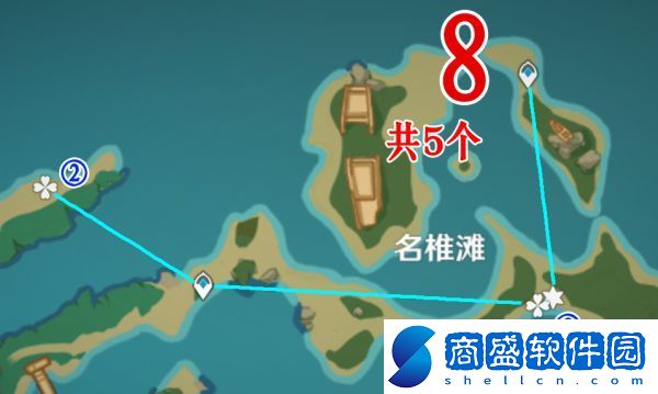 原神2.0版132個紫晶塊位置與跑圖路線是什么