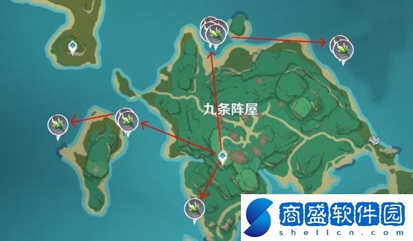 原神海草采集地點及路線是什么