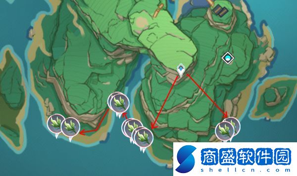 原神海草采集地點及路線是什么