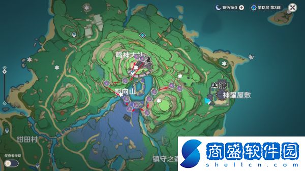 原神鳴草收集點位及路線是什么