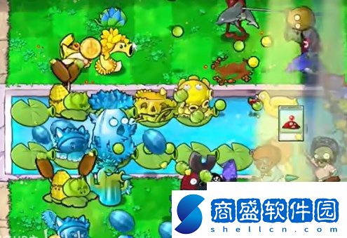 PVZ雜交版迷你游戲種子雨過關方法