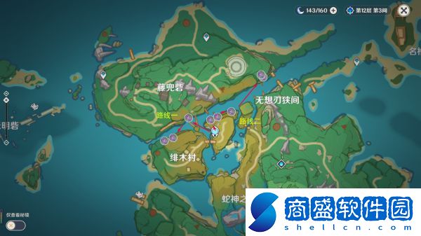 原神鳴草收集點位及路線是什么