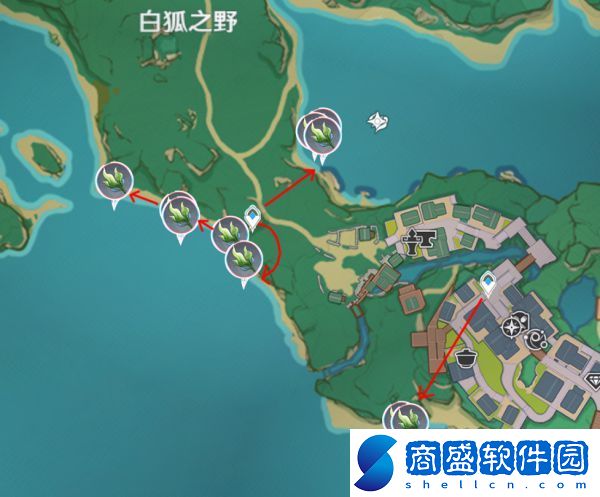 原神海草采集地點及路線是什么