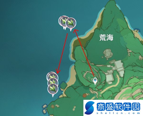 原神海草采集地點及路線是什么