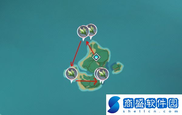 原神海草采集地點及路線是什么