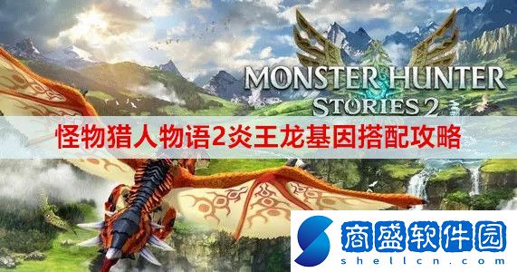 怪物獵人物語2炎王龍基因怎么搭配