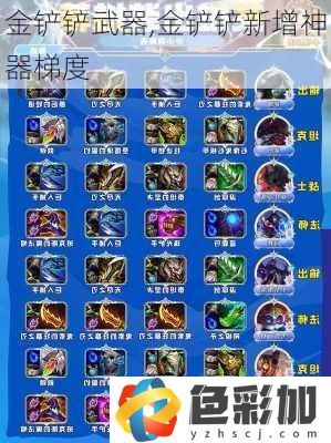 金鏟鏟武器