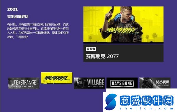 賽博朋克2077獲steam劇情獎CDPR表示感謝