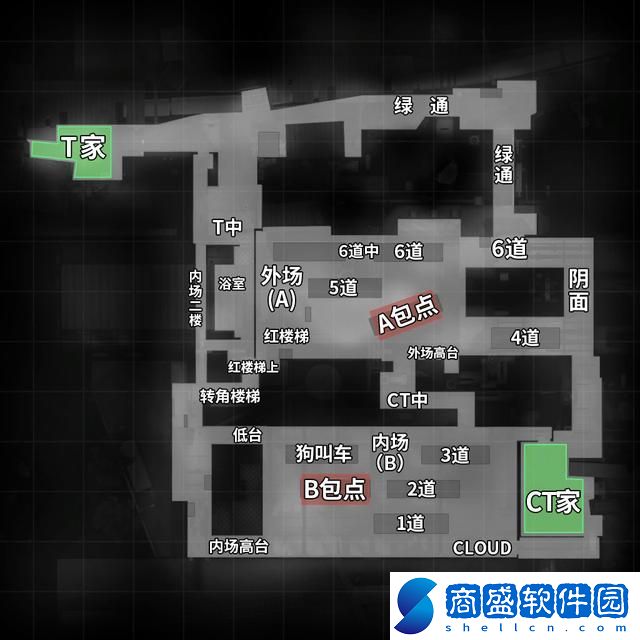 CS2核子危機點位道具介紹