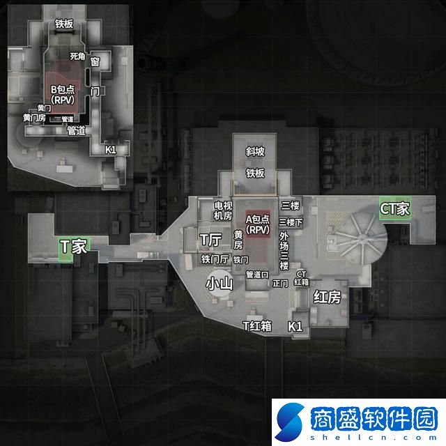 CS2核子危機點位道具介紹