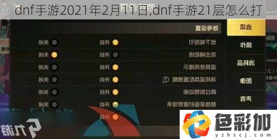 dnf手游2021年2月11日