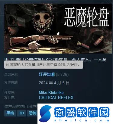 惡魔輪盤steam售價多少錢