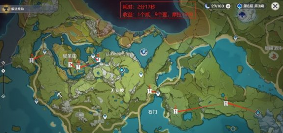 原神2.6狗糧路線圖詳解