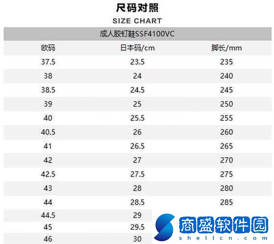 歐亞尺碼日本尺碼